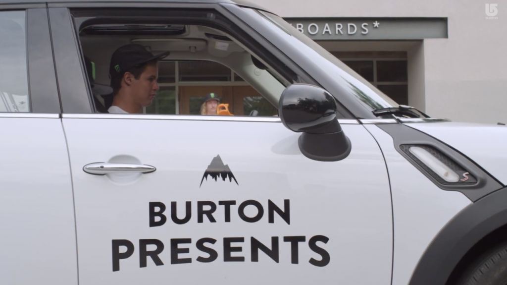 Electric's Mikey Rencz in Burton Snowboards' Web Series