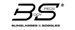Logo with "BS Body Specs" and "Sunglasses & Goggles" in stylized black font on a white background.