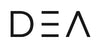 Stylized logo with letters "DEA" in black, featuring horizontal lines in the letter 'E'.