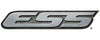 Silver "ESS" logo with a metallic look on a white background.