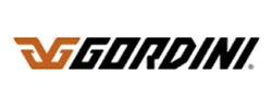 Logo featuring an orange "G" emblem followed by the text "GORDINI" in black, bold, stylized font.