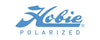 Hobie Polarized logo in blue text on a white background.