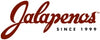 Logo reading "Jalapeños Since 1999" in red cursive font.