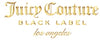 Gold text logo reads "Juicy Couture Black Label Los Angeles.