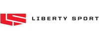 Red "LS" logo on the left with black text "LIBERTY SPORT" to the right. White background.