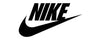 Black Nike logo with the brand name in bold letters above the swoosh symbol.