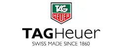 TAG Heuer logo with the text "Swiss Made Since 1860" below.