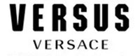 Logo displaying the words "VERSUS VERSACE" in bold black letters on a white background.