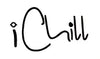 Stylized handwritten logo spelling "iChill" in black letters.