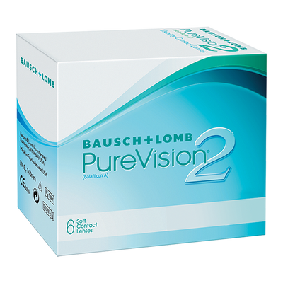 PureVision 2 for Presbyopia contact lenses box