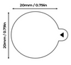 Eye Dominance Aid – 6 Pack (Shooting Glasses)