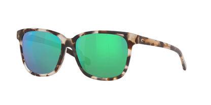 Costa MAY 6S2009 Sunglasses Shiny Tiger Cowrie / Green Mirror
