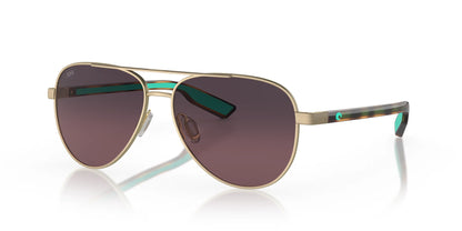 Costa PELI 6S4002 Sunglasses Brushed Gold / Rose Gradient