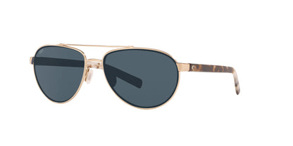 Costa FERNANDINA 6S4007 Sunglasses Brushed Gold / Gray