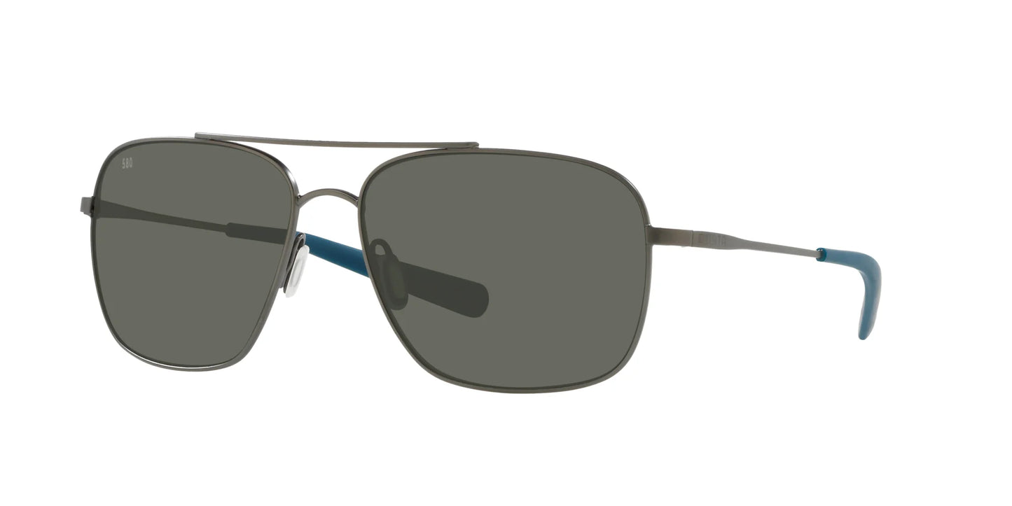 Costa CANAVERAL 6S6002 Sunglasses Brushed Gray / Gray