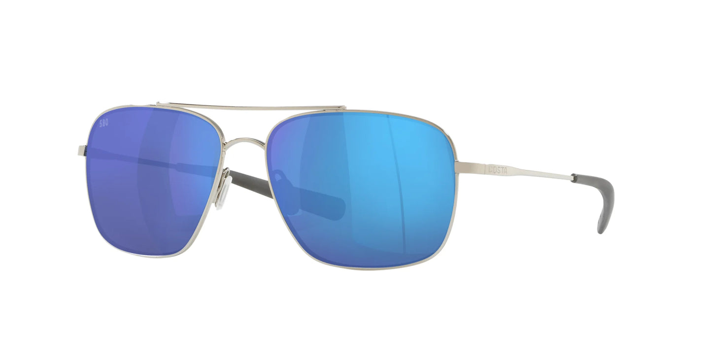 Costa CANAVERAL 6S6002 Sunglasses Palladium / Blue Mirror