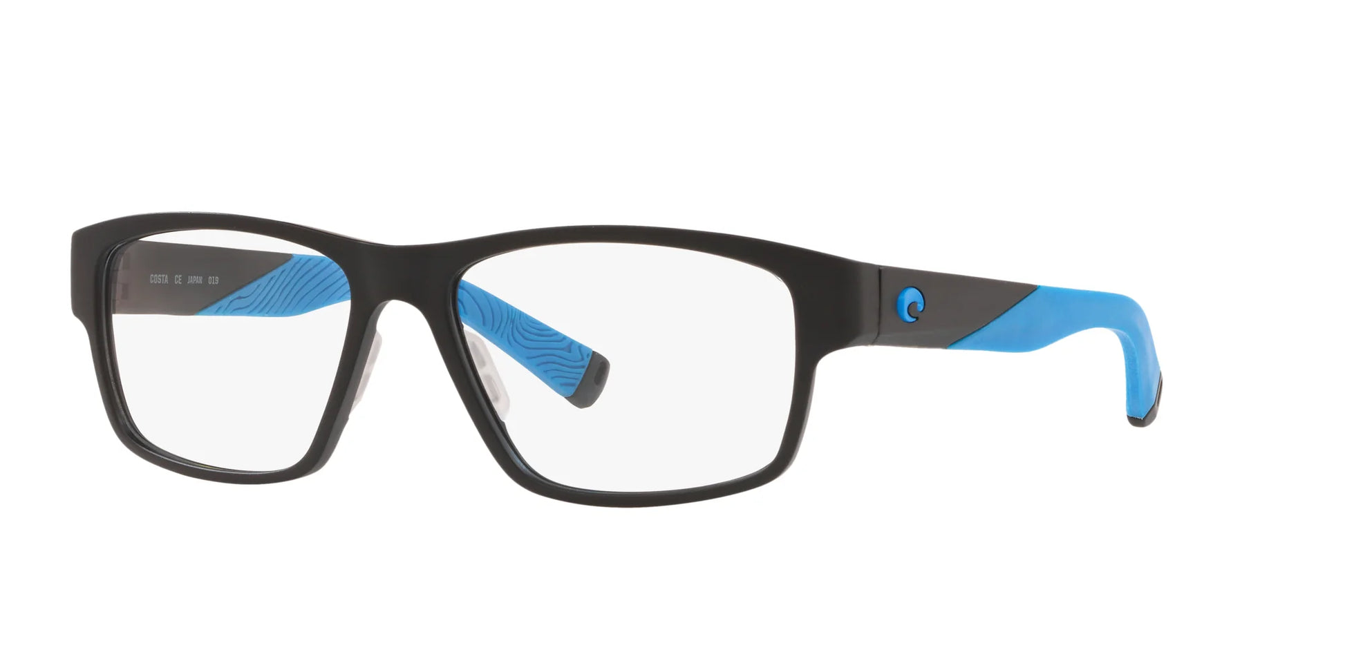 Costa OCR300 6S8010 Eyeglasses Matte Black / Blue Rubber