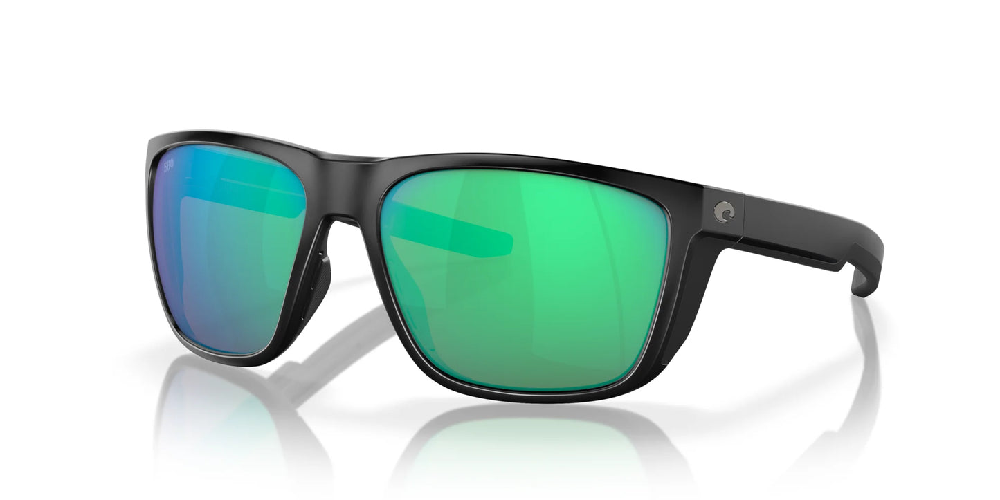 Costa FERG 6S9002 Sunglasses Matte Black / Green Mirror