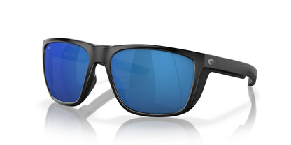 Costa FERG 6S9002 Sunglasses Matte Black / Blue Mirror