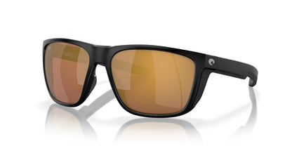 Costa FERG 6S9002 Sunglasses Matte Black / Gold Mirror