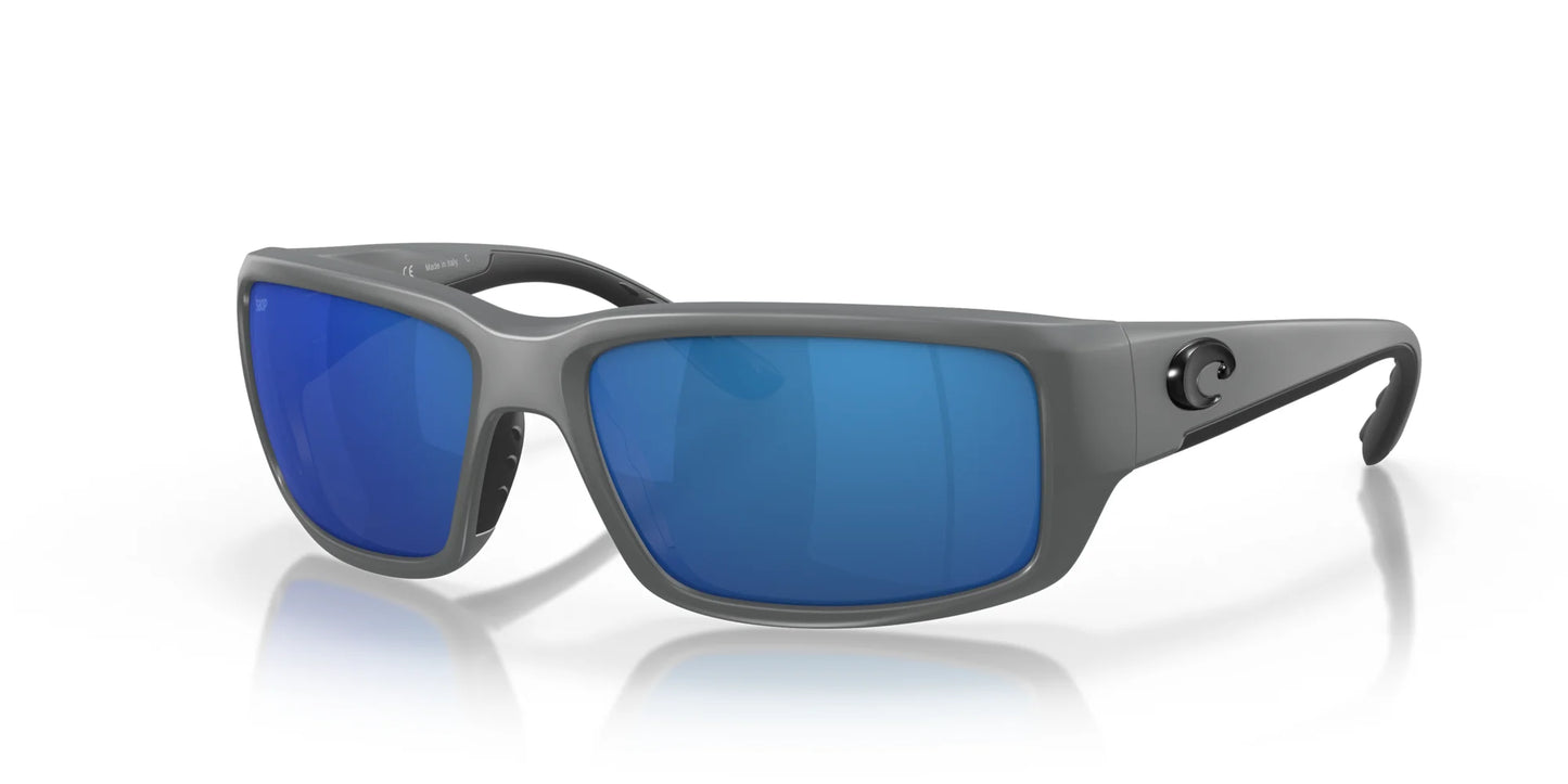 Costa FANTAIL 6S9006 Sunglasses Matte Gray / Blue Mirror