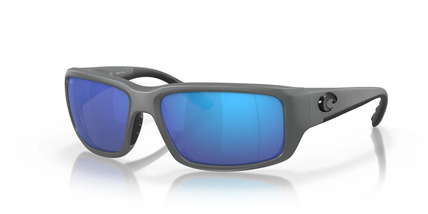 Costa FANTAIL 6S9006 Sunglasses Matte Gray / Blue Mirror