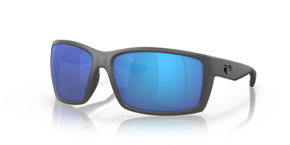 Costa REEFTON 6S9007 Sunglasses Matte Gray / Blue Mirror
