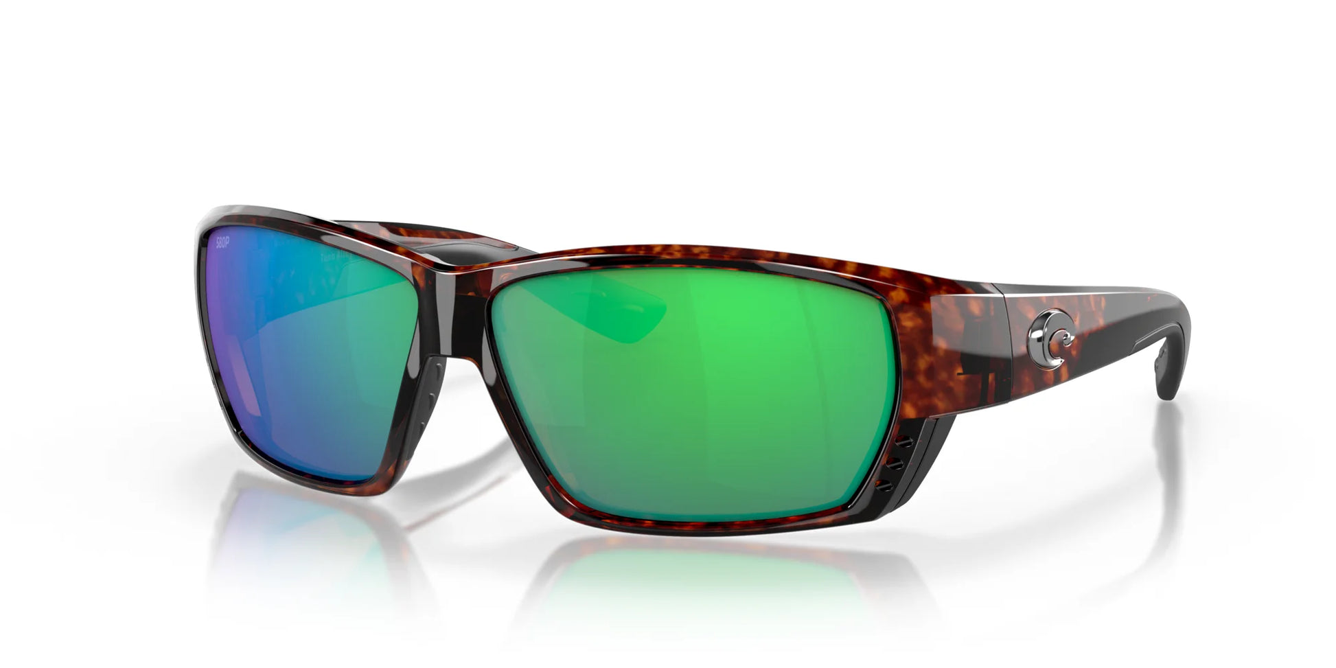 Costa TUNA ALLEY 6S9009 Sunglasses Tortoise / Green Mirror