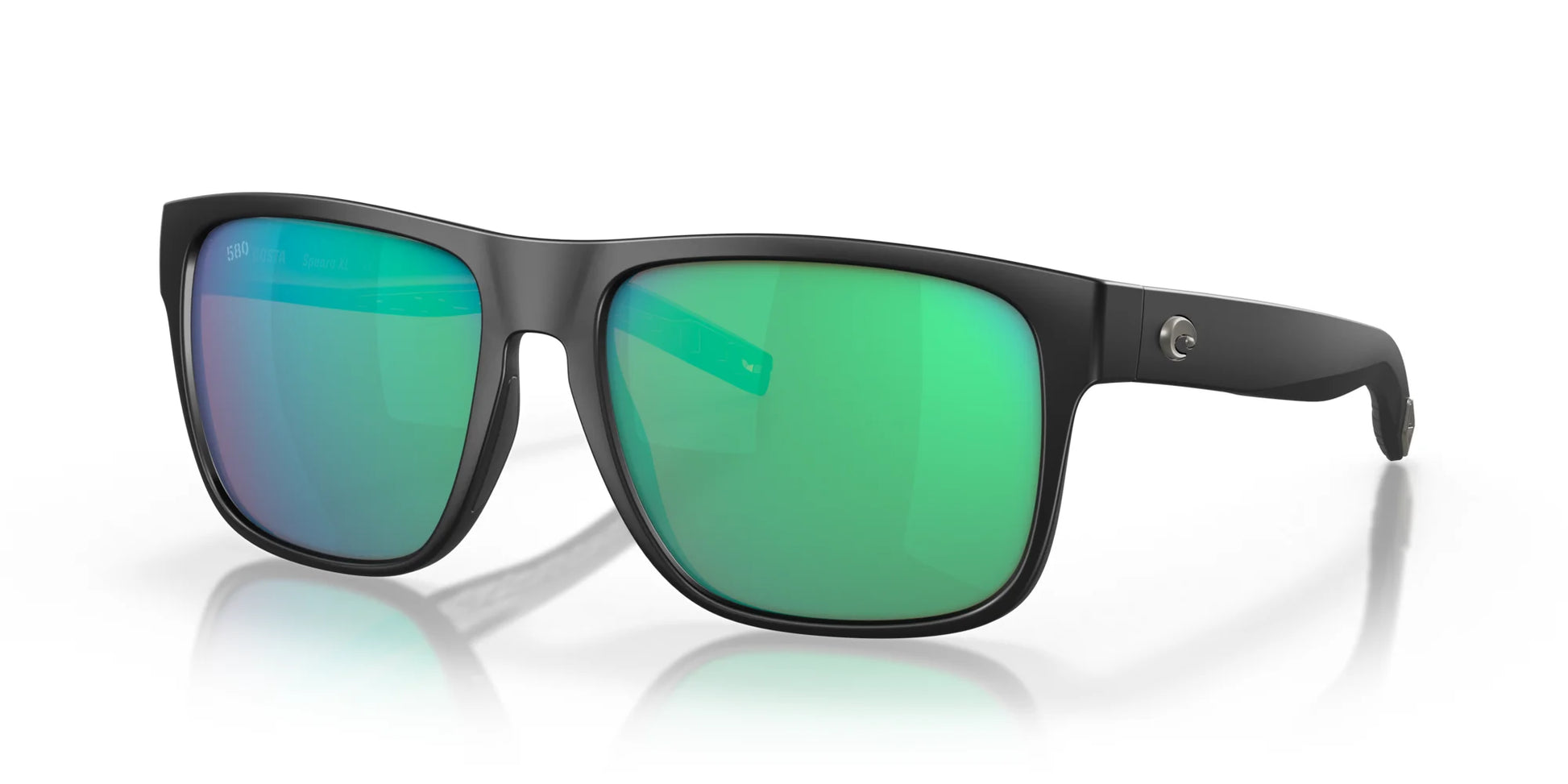 Costa SPEARO XL 6S9013 Sunglasses Matte Black / Green Mirror