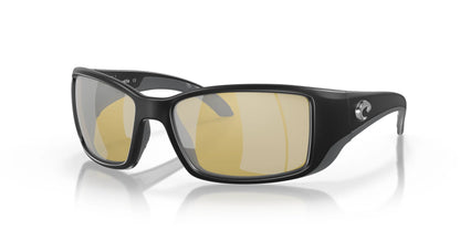 Costa BLACKFIN 6S9014 Sunglasses Matte Black / Sunrise Silver Mirror