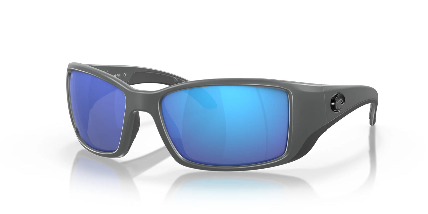 Costa BLACKFIN 6S9014 Sunglasses Matte Gray / Blue Mirror
