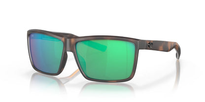 Costa RINCONCITO 6S9016 Sunglasses Matte Tortoise / Green Mirror