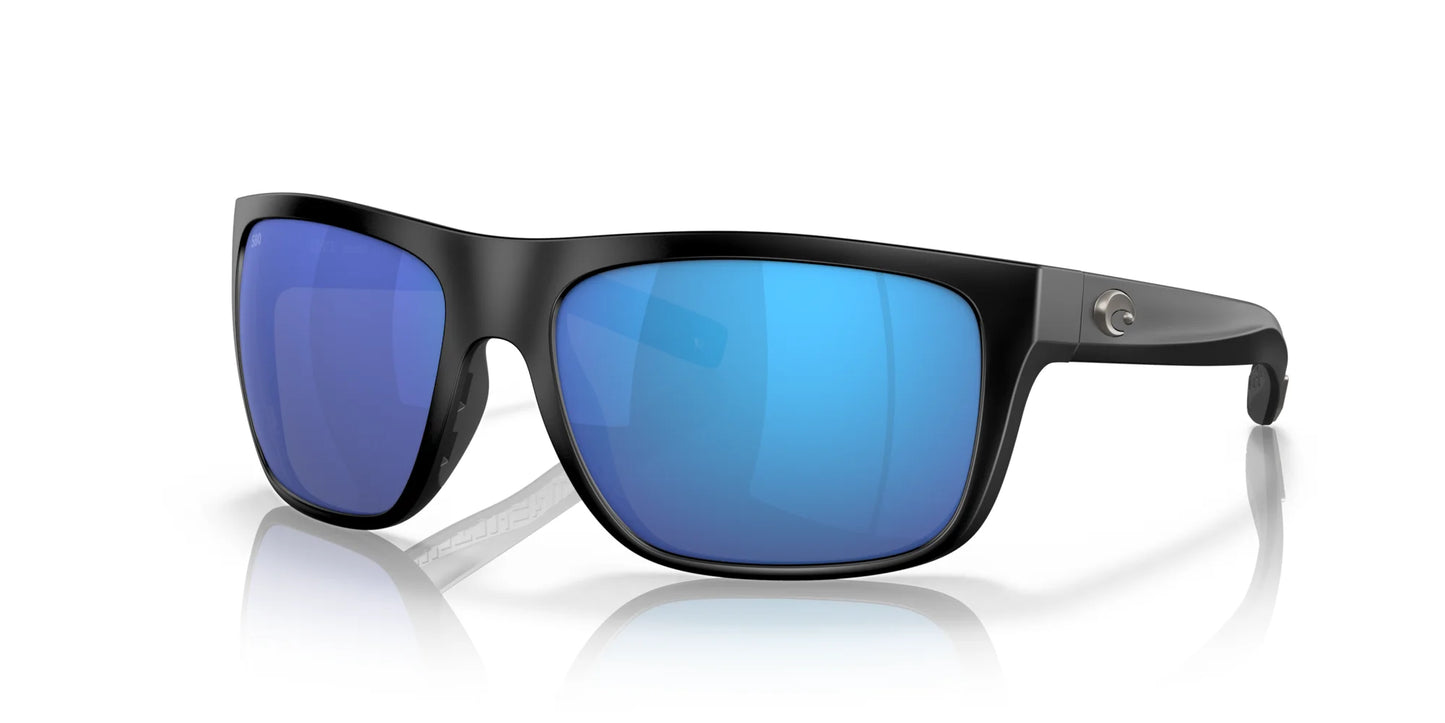 Costa BROADBILL 6S9021 Sunglasses Matte Black / Blue Mirror