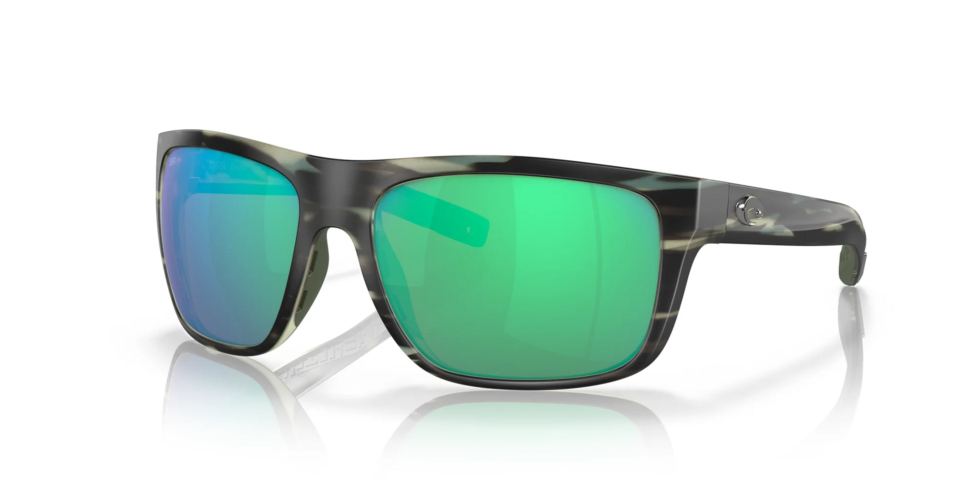 Costa BROADBILL 6S9021 Sunglasses Matte Reef / Green Mirror