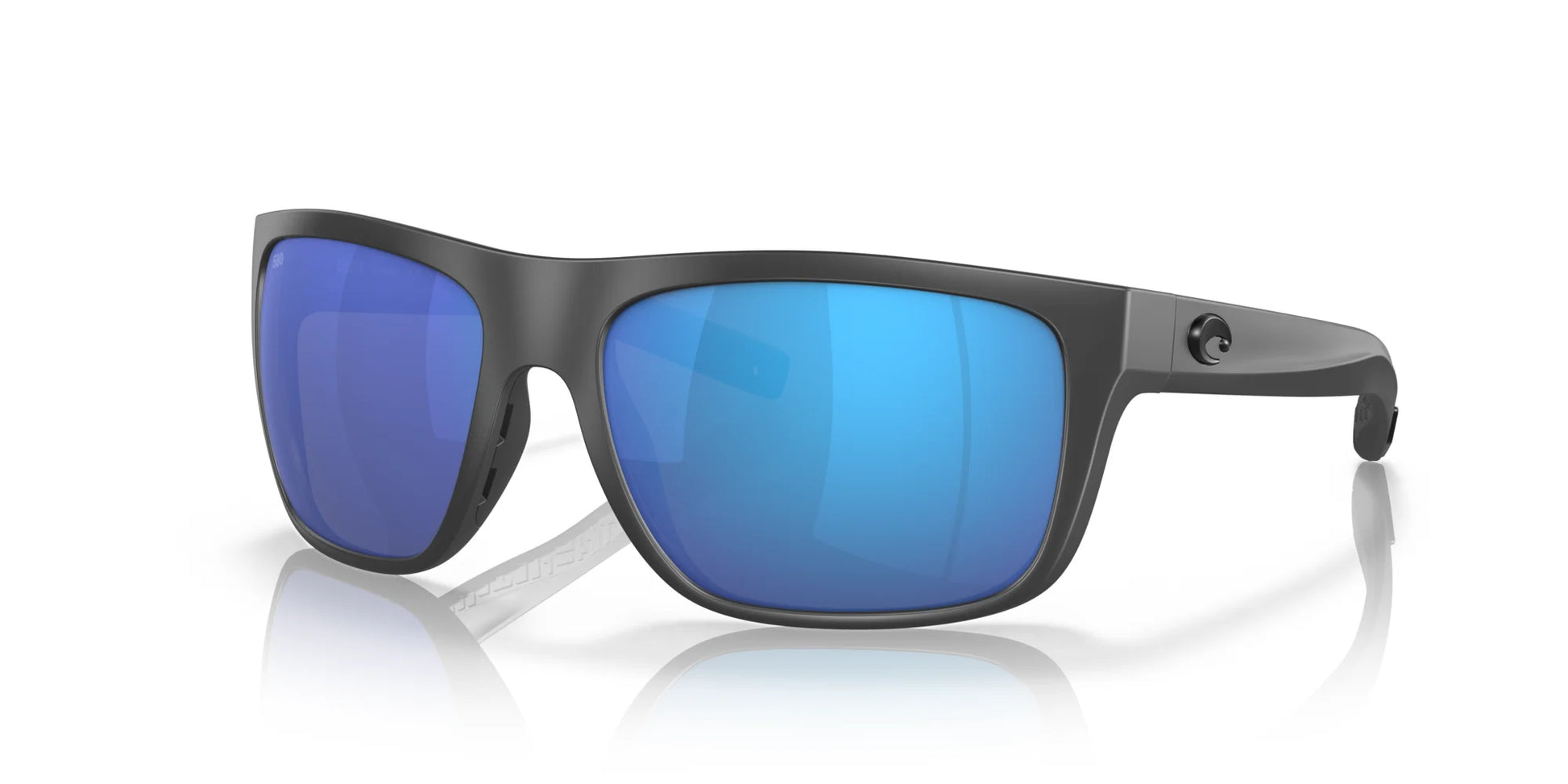 Costa BROADBILL 6S9021 Sunglasses Matte Gray / Blue Mirror