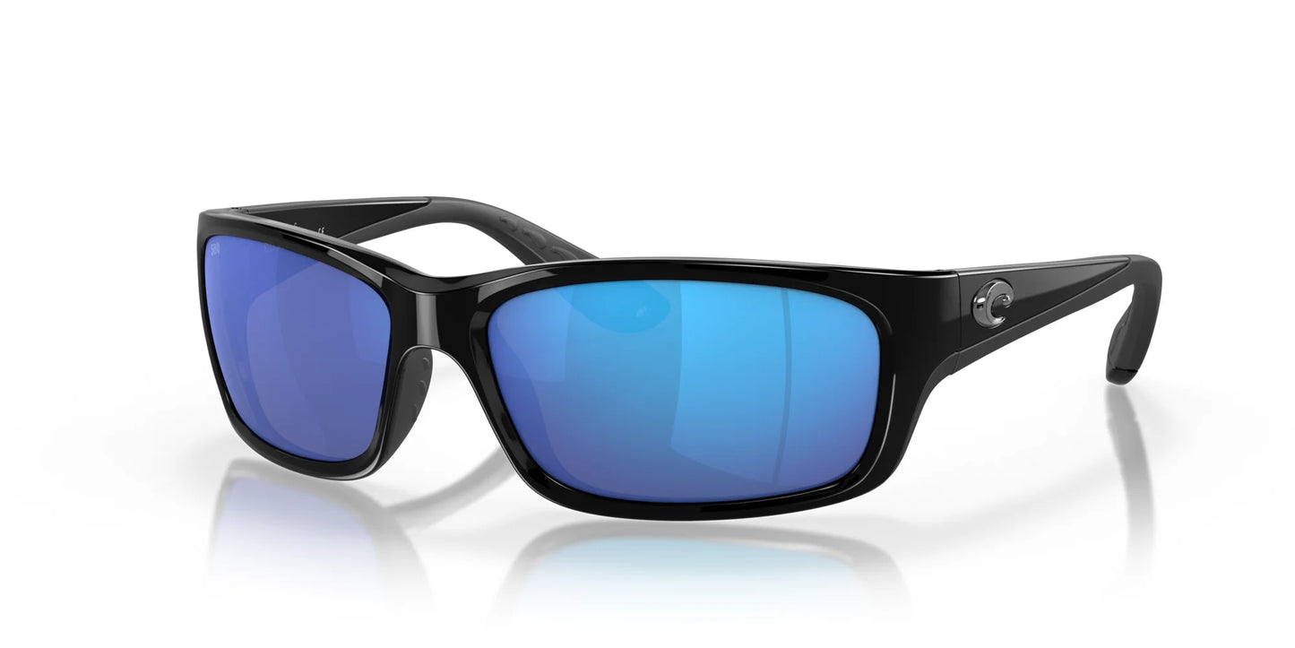 Costa JOSE 6S9023 Sunglasses Shiny Black / Blue Mirror