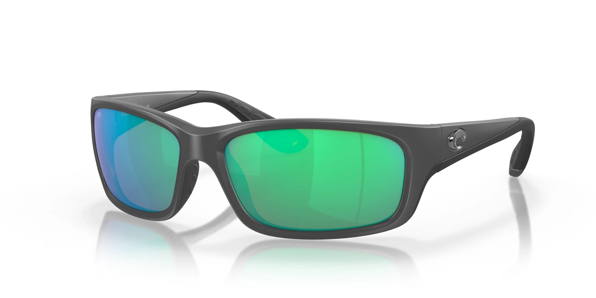 Costa JOSE 6S9023 Sunglasses Matte Gray / Green Mirror
