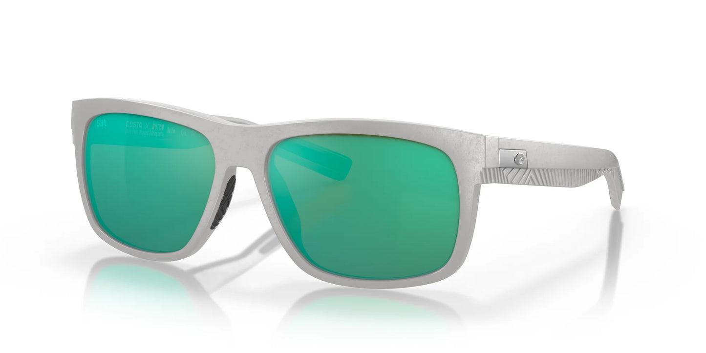 Costa BAFFIN 6S9030 Sunglasses Light Gray / Green Mirror