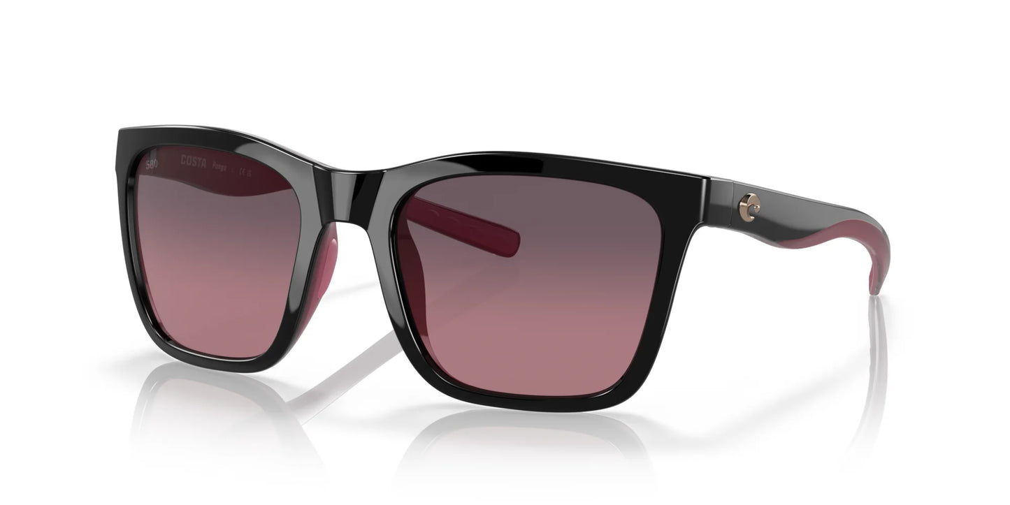 Costa PANGA 6S9037 Sunglasses Black / Crystal / Fuchsia / Rose Gradient