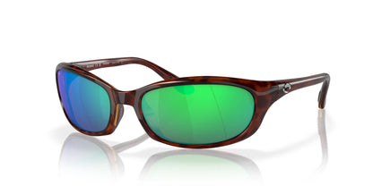Costa HARPOON 6S9040 Sunglasses Tortoise / Green Mirror