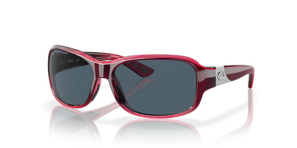 Costa INLET 6S9042 Sunglasses Pomegranate Fade / Gray