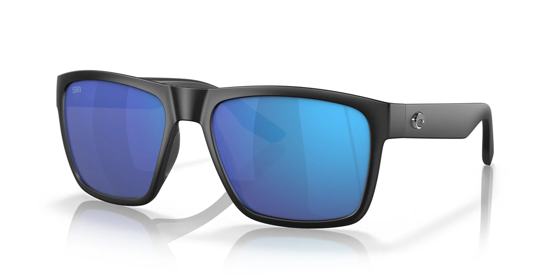 Costa PAUNCH XL 6S9050 Sunglasses Matte Black / Blue Mirror