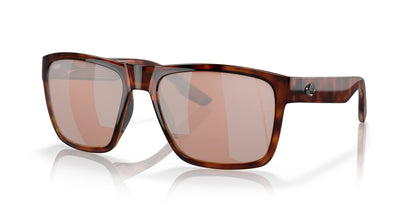 Costa PAUNCH XL 6S9050 Sunglasses Tortoise / Copper Silver Mirror