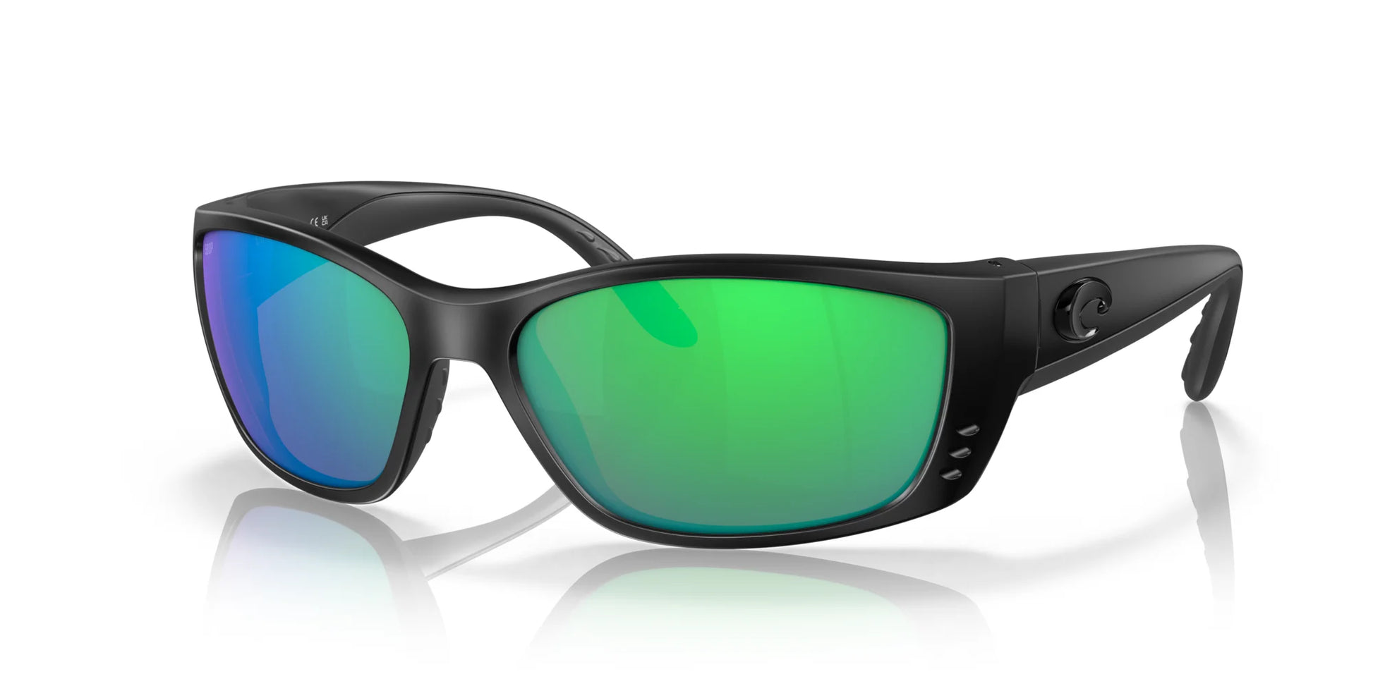Costa FISCH 6S9054 Sunglasses Blackout / Green Mirror