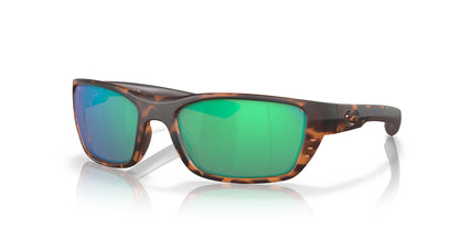 Costa WHITETIP 6S9056 Sunglasses Retro Tortoise / Green Mirror