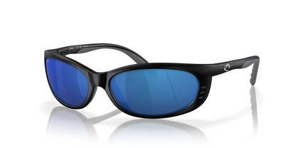 Costa FATHOM 6S9058 Sunglasses Matte Black / Blue Mirror
