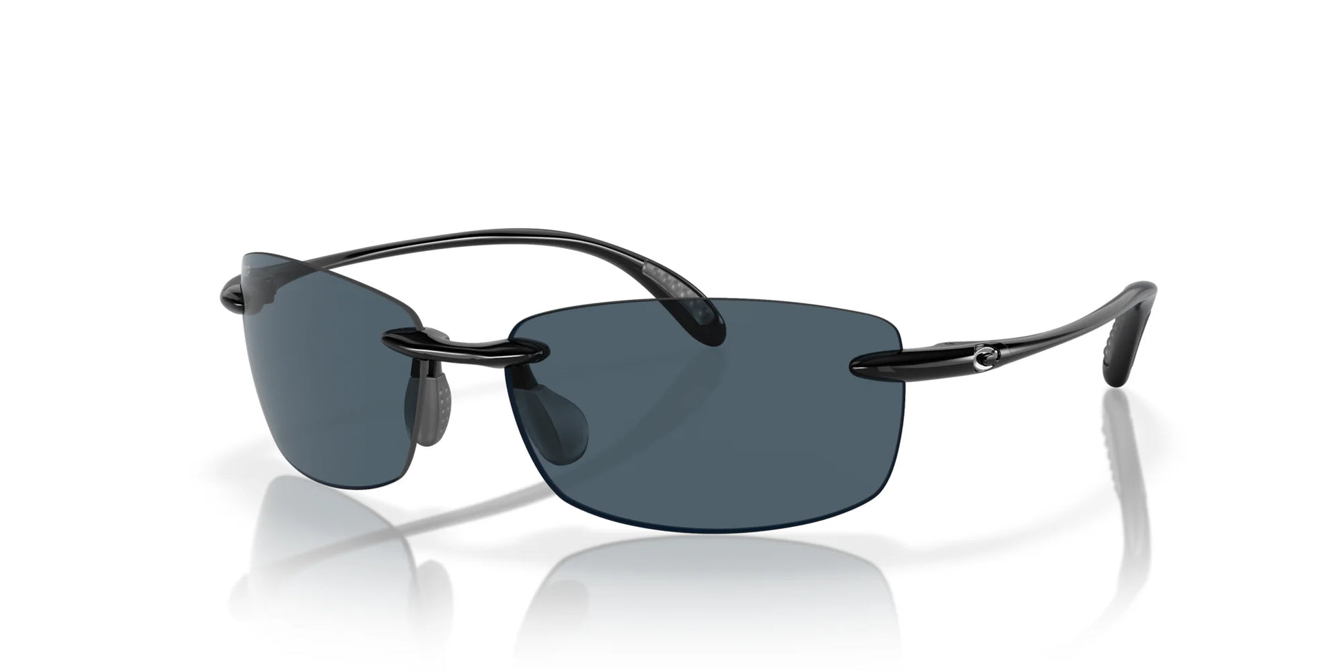 Costa BALLAST 6S9071 Sunglasses Shiny Black / Gray