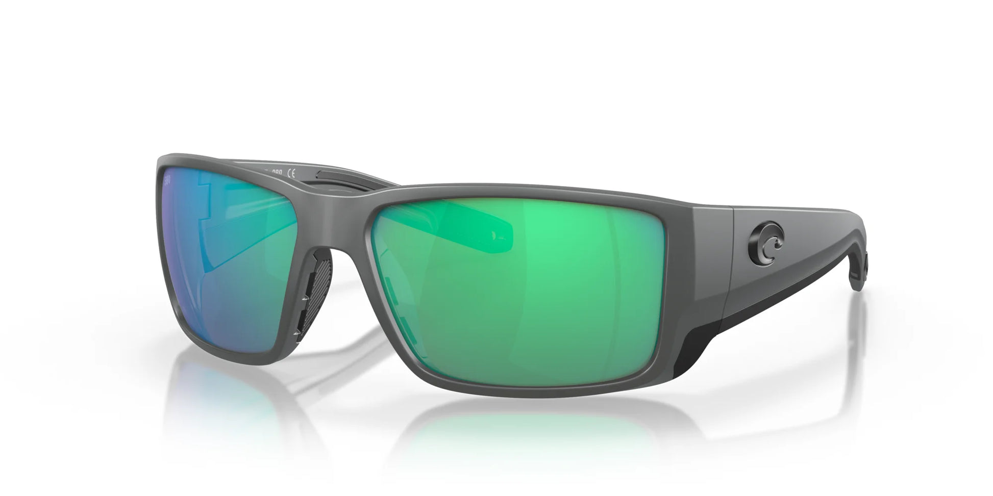 Costa BLACKFIN PRO 6S9078 Sunglasses Matte Gray / Green Mirror