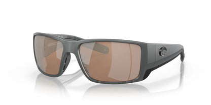 Costa BLACKFIN PRO 6S9078 Sunglasses Matte Gray / Copper Silver Mirror