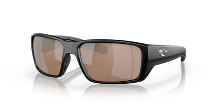 Costa FANTAIL PRO 6S9079 Sunglasses Matte Black / Copper Silver Mirror